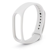 Correa de silicona para Xiaomi mi Band 5 y 6 - Blanco